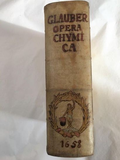 GLAUBER (Johann Rudolph) Opera chymica, Bücher und Schrifften. Francfort, Thomas-Mathieu...