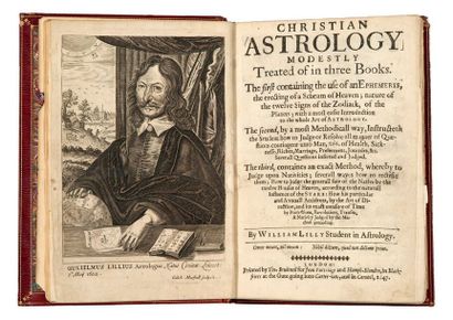 Lilly (William) Christian Astrology, modestly treated of in three Books. London,...