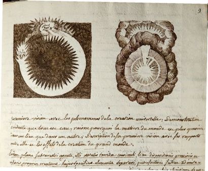 MANUSCRIT. — [FLUDD (Robert)] Analyse du Traité de Flud [sic] intitulé De exacta...