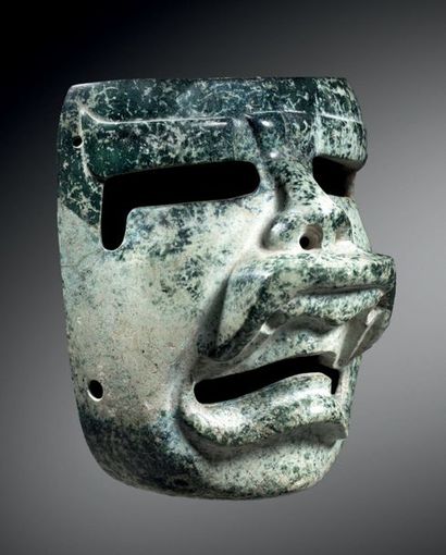 null AVIARY CREST MASK AND FELINE
HANGES OF THE "BIRD MONSTER" Olmec
culture, Las...