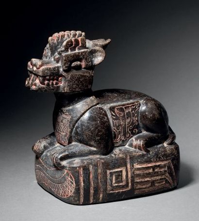 null VASE REPRESENTING "THE DRAGON MONSTER" Olmec
culture, Las Bocas, Mexico Middle
Pre-Classical,...