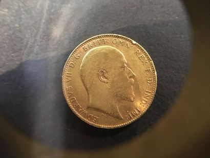 null 1 souverain en or (916/00) Edouard VIII de 1906