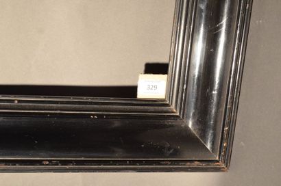 null Moulded and blackened wood frame
Holland, 19th century
(modified dimensions)...