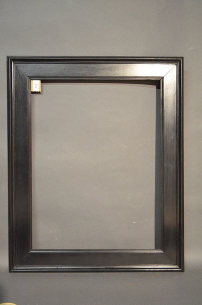 null Moulded and blackened mahogany frame
19th century
44,8 x 58,8 cm - Profile:...