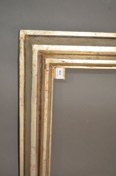 null Moulded wood frame and silver plated
Circa 1930 (small chips) 52,5 x 70,7 cm...