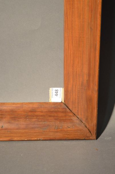 null Moulded and stained fir wood frame
Circa 1940
58,5 x 70 cm - Profile: 6,5 cm...