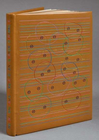 MICHAUX Henri Voyage en Grande Garabagne. Paris, Gallimard, 1936. In-12, plein box...