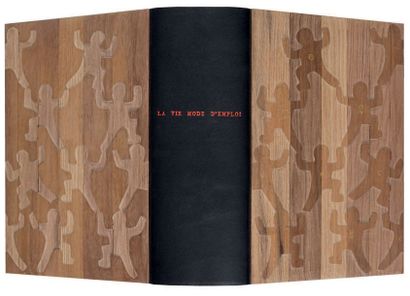 PEREC Georges LA VIE MODE D'EMPLOI. Paris, Hachette, 1978. Fort in-8, plats constitués...