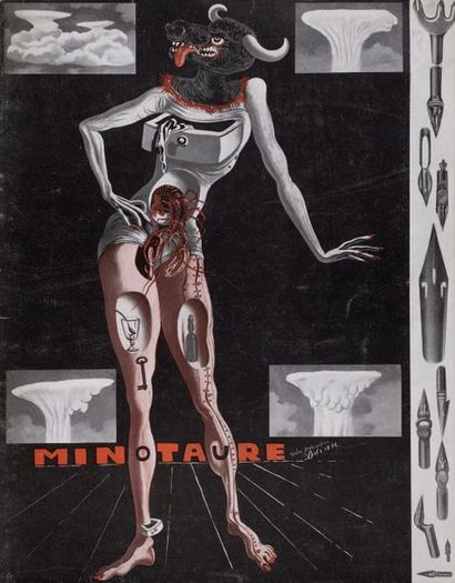 null REVIEW. THE MINOTARY. Artistic and literary magazine. Paris, Albert Skira, numbers...