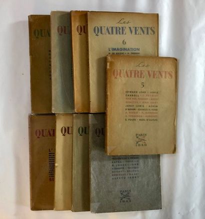 null REVIEW. THE FOUR WINDS. Director Henri Parisot. Paris, 1945-1947. 9 volumes...