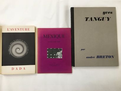 null [TANGUY Yves] BRETON André. YVES TANGUY. New York, Pierre Matisse Editions,...