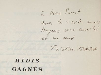 TZARA Tristan. MATISSE Henri MIDI WINNERS. Poems. Six drawings by Henri Matisse....