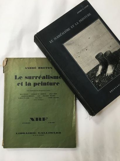 BRETON André LE SURRÉALISME ET LA PEINTURE. Paris, Gallimard, 1928. In-4, couverture...