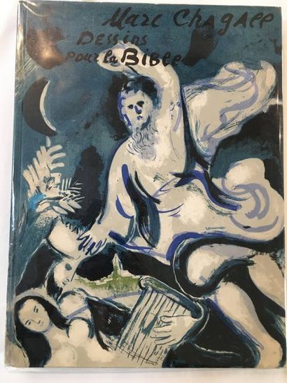 CHAGALL Marc DRAWINGS FOR THE BIBLE. Paris, Number 37-38 de Verve, Director Teriade,...