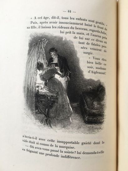 BALZAC (Honoré de). The 30-year-old woman. Paris, L. Conquet, Carteret et Cie, 1902....