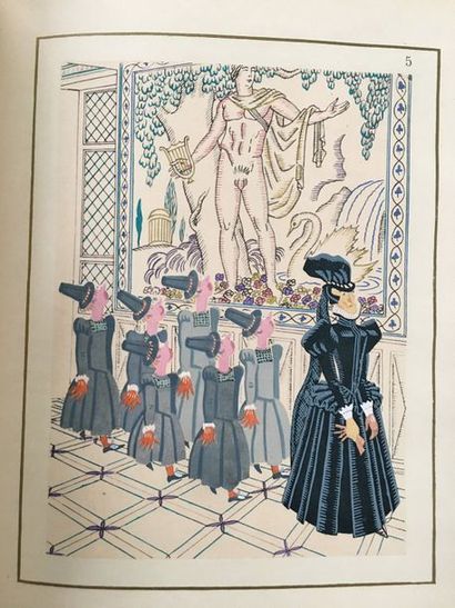 BRANTÔME. The Life of Gallant Ladies. Paris, Javal & Bourdeaux, 1930. 2 volumes in-4,...