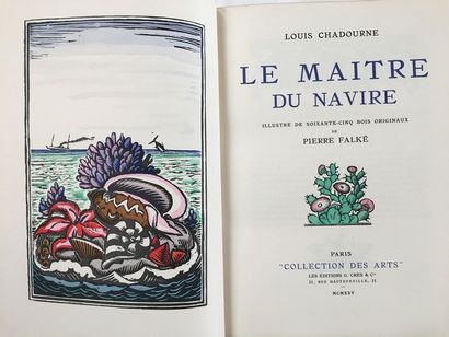 CHADOURNE (Louis). Le Maître du navire. Paris, Collection des arts, G. Crès & Cie,...