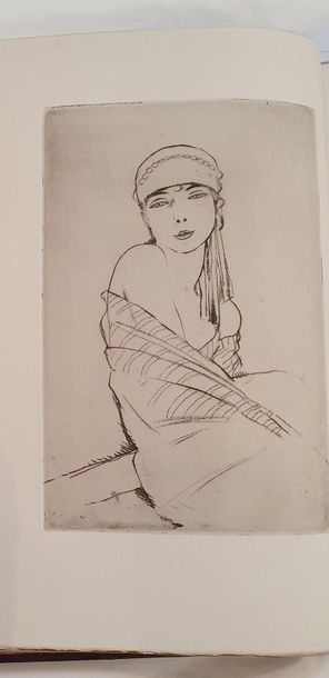 CUEL (André). Mouki le délaissé. Paris, Éditions de La Roseraie, 1922. In-4, demi-maroquin...
