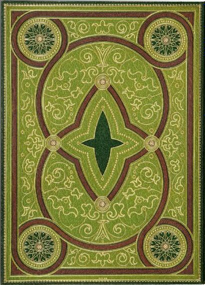 DANTE. Vita Nova. Paris, Le Livre Contemporain, 1907. In-4, maroquin vert bronze,...