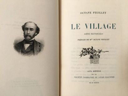 FEUILLET (Octave). Le Village, scène provinciale. Préface de Mme Octave Feuillet....