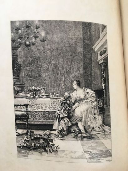 GAUTIER (Théophile). Mademoiselle de Maupin. Paris, L. Conquet, G. Charpentier, 1883....