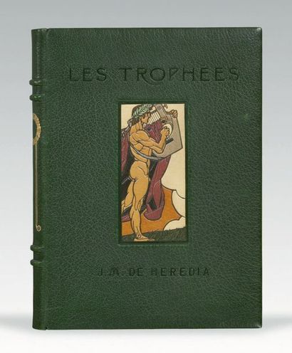 HEREDIA (José Maria de). Trophies. Paris, Printed for M. Descamps-Scrive, 1907. Large...