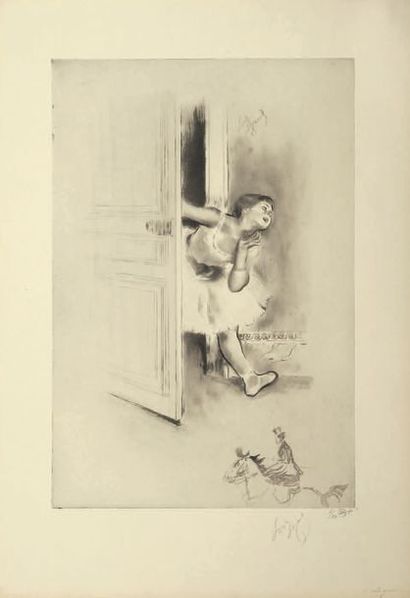 LEGRAND (Louis). The Little Ones of the ballet. Paris, Gustave Pellet, n.d. [1893]....