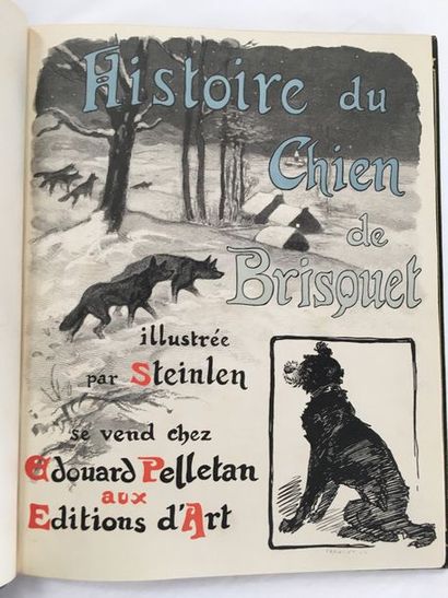 NODIER (Charles). Histoire du chien de Brisquet. Précédée d'une lettre à Jeanne par...