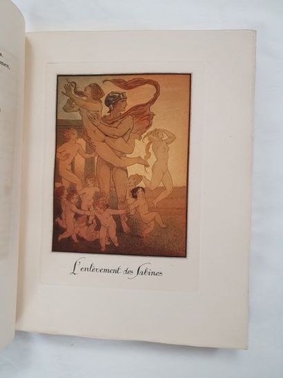 OVIDE. The Art of Loving. New translation by Pierre Lièvre. Paris, Briffaut, 1923....