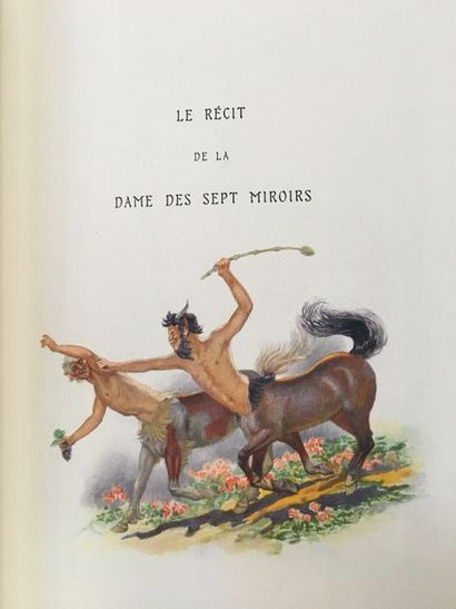 RÉGNIER (Henri de). Trois contes à soi-même. Paris, Les Cent Bibliophiles, 1907....