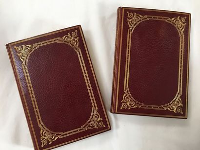 STAAL-DELAUNAY (Madame de) Mémoires. Paris, Jouaust, 1890. 2 volumes in-8, maroquin...