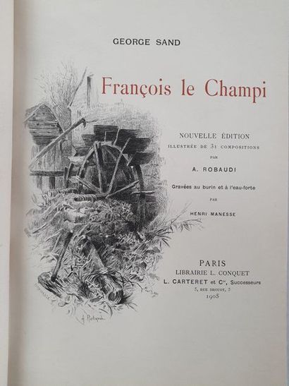 Lot de 6 volumes Champagnac J.-B.-J. Les Matinées du Printemps ou Les récits de la...