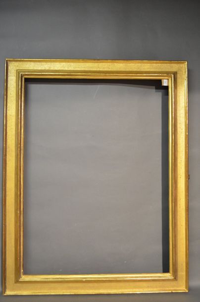 Cassetta frame with upside-down profile in...