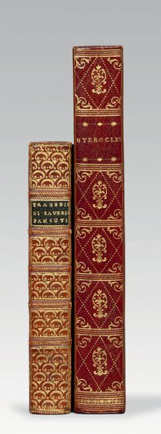 HIEROCLES In aurea carmina commentarius. Graecè et Latinè. Londres, imprimé par Bettenham...