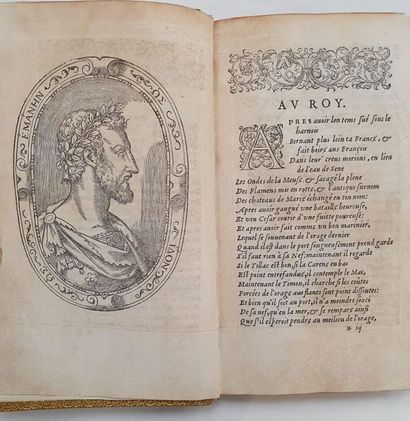 RONSARD (Pierre de). Les Quatre premiers livres des Odes. Paris, Veuve Maurice de...