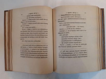 CALIDASA (ou KALIDASA). The Acknowledgement of Sacountala, a Sanskrit drama and pracrit...