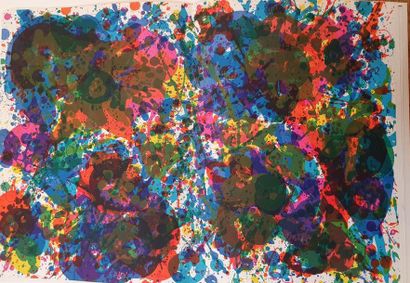 null CATALOGUE D'EXPOSITION. - FRESH AIR SCHOOL. Exhibition of paintings. Sam Francis...