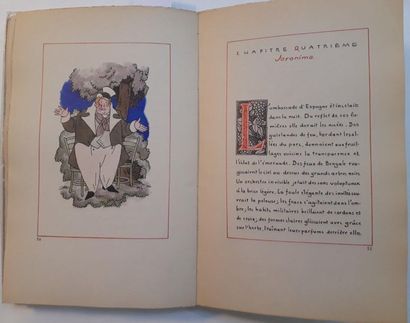 France (Anatole). La Chemise. Paris, 1936. Manuscrit in-8 de 160 feuillets, broché,...