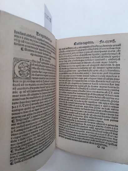 MÉSUÉ (Joannes). Textus Mesue. S.l., 1540 [au colophon] : Lyon, Benoît Bonnyn, 1539....