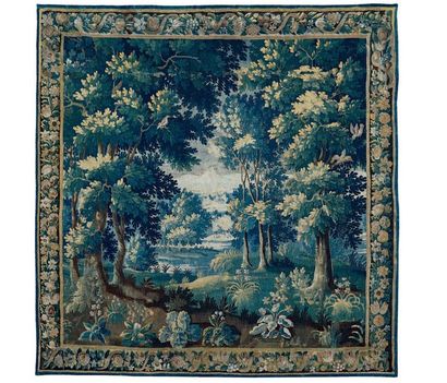 null Greenery with birds
Royal Manufacture of Aubusson
End of the 17th century
Woven...