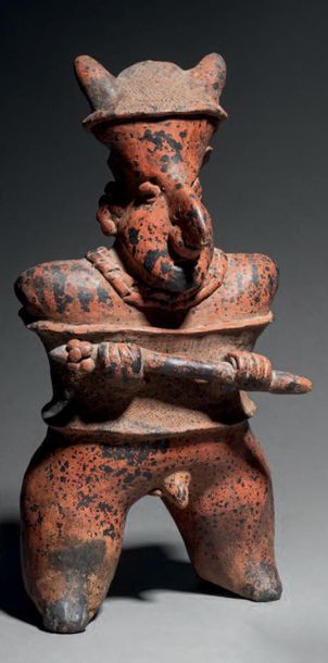 null NAYARIT
CULTURE WARRIOR, WESTERN MEXICO
Protocol Classical, 100 BC -250 AD
Ceramic...