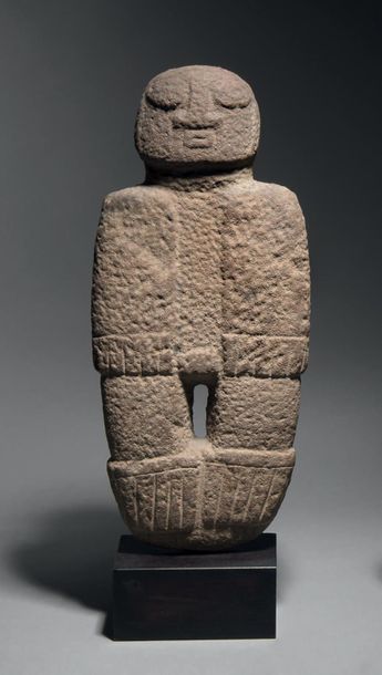 null IDOLE
Culture Diquis, Costa Rica
Période VI, 1000-1500 après J.-C.
H. 39,5 cm
Grès...