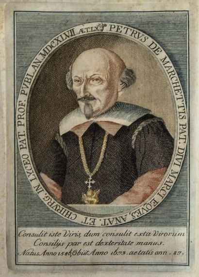 MARCHETTI, Pietro de, et Domenico Cotugno 
Observationes et tractatus medico-chirurgici
Naples,...