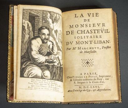 MARCHETTY, François 
La Vie de Monsieur de Chasteuil, Solitaire du Mont-Liban
Paris,...