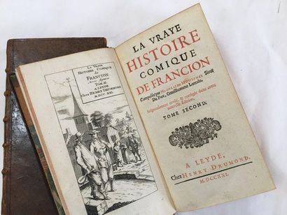 [SOREL, Charles] 
La Vraye histoire comique de Francion
Leyde, Henri Drumond, 1721
Bel...