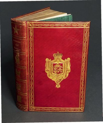 BRUGUIÈRE, J.-T 
Napoleon in Prussia
Paris, Le Normant, [1808]
Rare imperial provenance:...