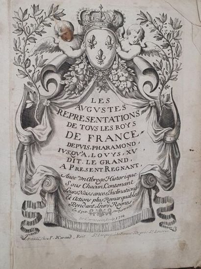 [GODONNESCHE, Nicolas] 
Médailles du règne de Louis XV [Paris], [1736]
Médailles,...