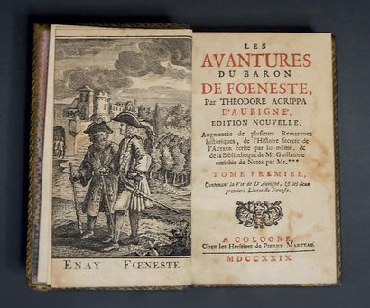 Aubigné, Agrippa d' 
Les Avantures du baron de Fœneste... new edition augmented by......