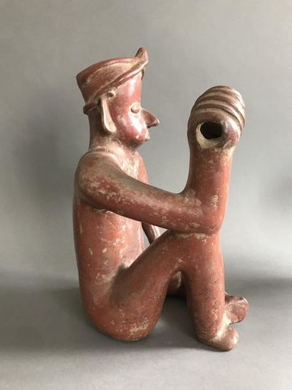 null BEAUTIFUL REPRESENTATION OF A SITTING SHAMAN

Colima Culture, Western Mexico

Protoclassical,...