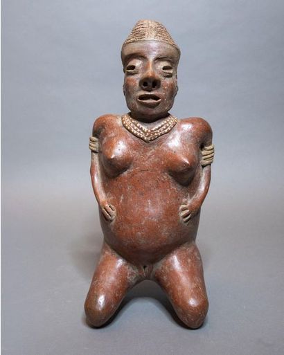 null PARTURIENTE

Nayarit Culture, Western Mexico

Protoclassical, 100 BC-250 AD.

H....